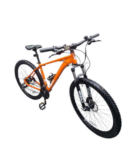 Mongoose Villain 3 Hardtail Mountain Bike In Orange - 27.5