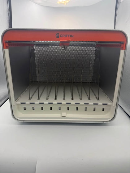 Griffin MultiDock MOD- 37287 10 a BAY USB Tablet Charging Station for x10 Devices ( NO KEY TO LOCK)