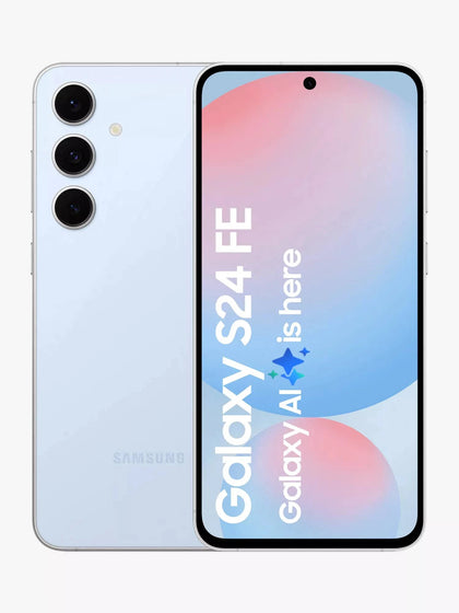 Samsung Galaxy S24 Fe Blue 128 GB unlocked open box new