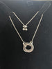 Silver Necklace And B/Let Set 19.8G