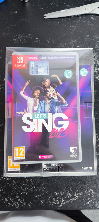 Let Sing 2023 Nintendo Switch.