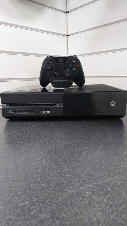 Microsoft Xbox one console 500GB black with pad unboxed ** home gaming **