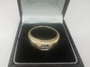 Hallmarked 9ct Yellow Gold Ring - Size S, Weight 5.67g