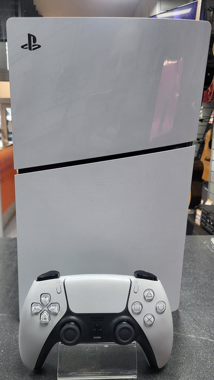 Playstation 5 Slim Console - Disc Edition - 1TB - White - Unboxed With Controller. No Stand