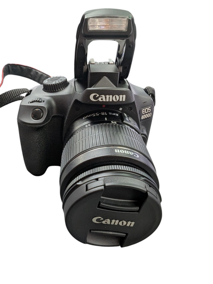 CANON EOS 4000D DSLR CAMERA WITH LENS PRESTON STORE