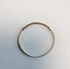 Beautiful 9ct Yellow Gold Baby Bangle - Mouse Pattern Design - 1.47g - Hallmarked