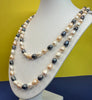 "The Infinity Rope" Multi-Colour Kaori Cultured Pearl Necklace 8mmx9mm