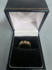 9CT Gold Mum Ring 1.6G HM 375 Size L