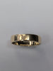 9ct yellow gold wedding ring L1/2