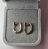 14ct Two Colour Gold Earrings