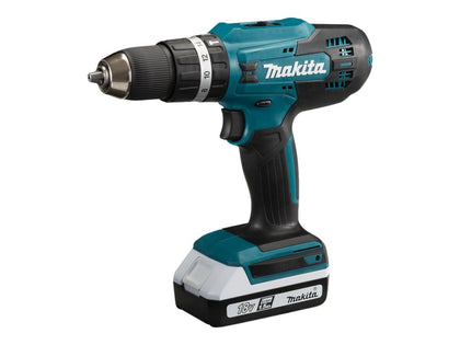 ** January Sale ** Makita Hp488d Cordless Combi Drill Blue + 1 2.0ah battery & charger