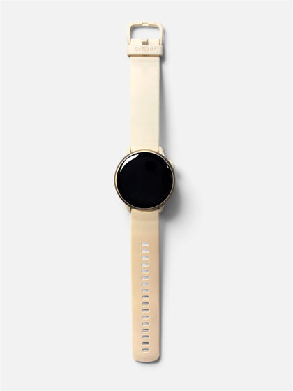 Garmin VivoActive 6 Smart Watch 42mm - Bone & Lunar Gold