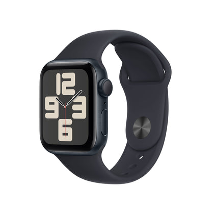 ***Black Friday Sales*** Apple Watch SE, 40mm, Aluminium Case, GPS [2023] - Midnight Sport Band M/L