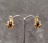 14ct Yellow Gold Stylish Round Hoop Style Earrings