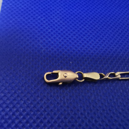 3.3g Hallmarked 9ct Yellow Gold Bracelet - 7