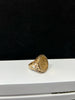 9ct / 22ct Gold Ring Full Sovereign with Mount