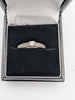 18ct White Gold Diamond Engagement Ring - 2.77 Grams - Size N