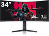 KOORUI 34" WQHD 165Hz Curved Gaming Monitor **COLLECTION ONLY**