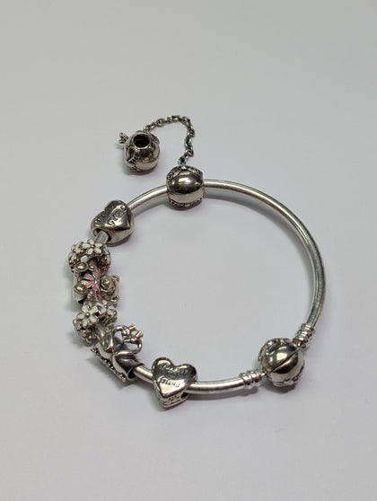 Pandora Bracelet+7 Charms