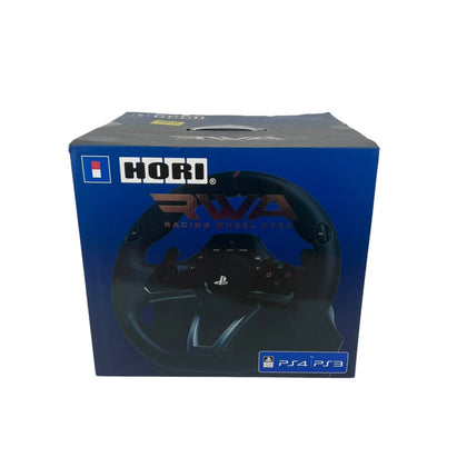 Hori Rwa Racing Wheel Apex With Pedals For Ps4 Model PS4-052e Black Boxed