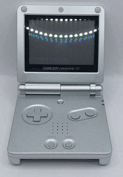 Game boy advance sp AGS-001 console silver with charger unboxed