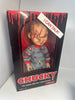Mezco Child's Play 15Inch Scarred Talking Chucky Figure with Sound