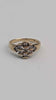 **20% OFF** 9ct Yellow Gold & Cubic Zirconia Set Cluster Ring - Size L - 2.89 Grams