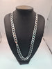 BRAND NEW SILVER CHAIN ,WEIGHT, 98.64 ,LENGHT 26" BOXED