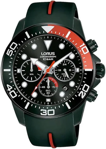 Lorus Men's Sports Chronograph Watch RT347JX9- NEW