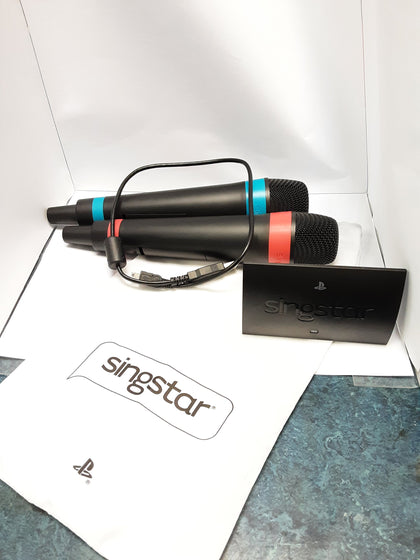 Singstar Microphones Mics for Playstation 2 and Playstation 3