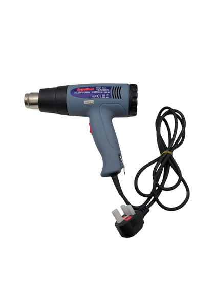 SupaTool Heat Gun Wired HGK2000K Accessories and Hard Carry Case 