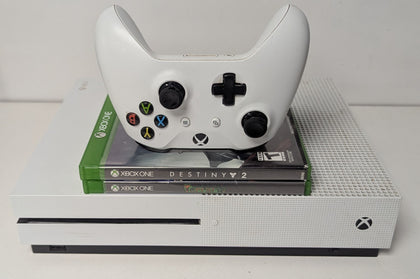 Xbox One S 1TB Console & 2 Games