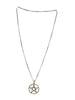 9ct solid Star of David pendant and 26" chain