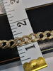 9ct Yellow Gold Curb Link Bracelet - 8" - 25.44g