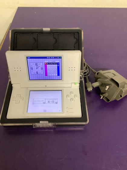 Nintendo DS Lite with madcatz hard case.