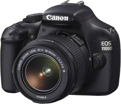 Canon Eos 1100D Digital SLR Camera (with 18-55 mm f/3.5-5.6 Lens)