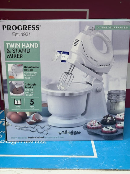 PROGRESS TWIN HAND & STAND MIXER **BOXED**.