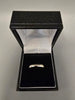9ct White Gold Wedding Band 375 2.5G Size M