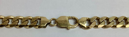 925 Silver curb chain 24