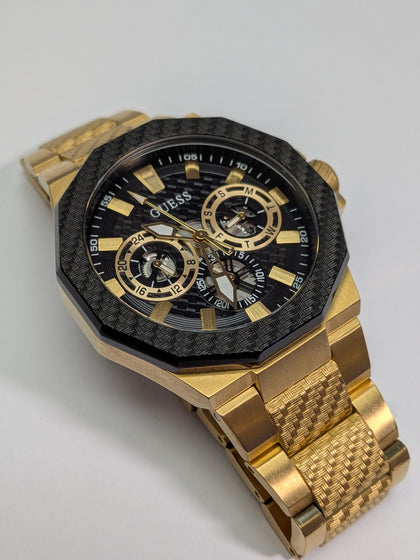 Gents Gold Plated Guess Watch