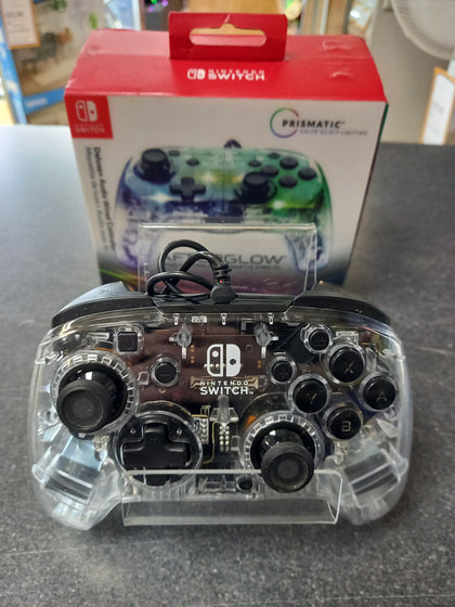 Nintendo Switch Afterglow Deluxe + Audio Wired Pdp Controller