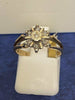 9ct Gold Ring (Size J) Apx 2.9g