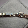 Sterling Silver Box Chain Bracelet 8.5"