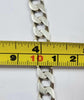 Silver Curb Chain 21.5 "