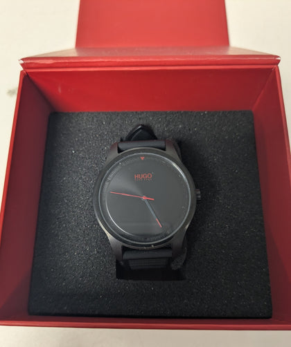 Men's Black Ion Plated Move Watch 1530044