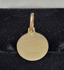 9ct Yellow Gold St Christopher Pendant - 1.21G - Hallmarked