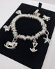 ***SALE*** Silver 925 105.2G CHARM BRACELET WITH 7 CHARMS