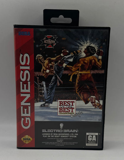 Sega Genesis, Best of the Best Championship Karate, Boxed - Chesterfield