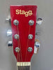 Stagg SA20 Red Semi Acoustic Guitar