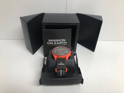 Swatch Omega Moonswatch Mission On Earth